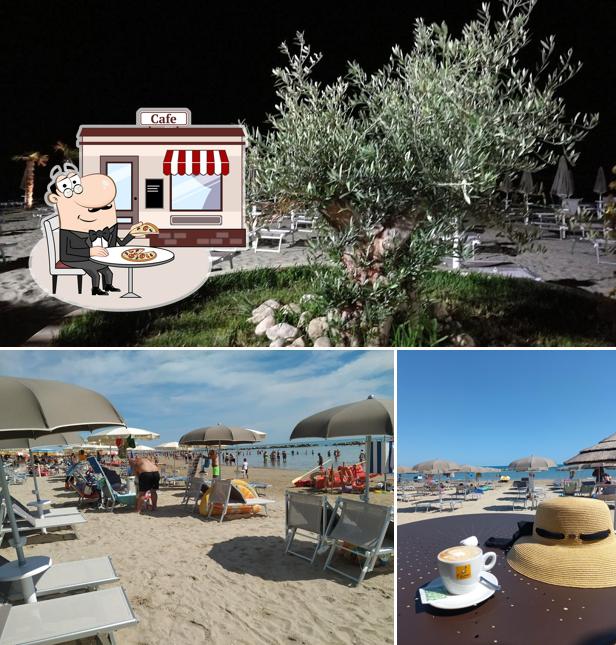 Puoi goderti l'aria fresca da seduto all'esterno di Madú Garden Beach