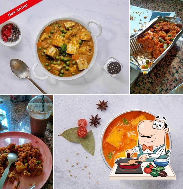 Chicken curry at Jammu Gali