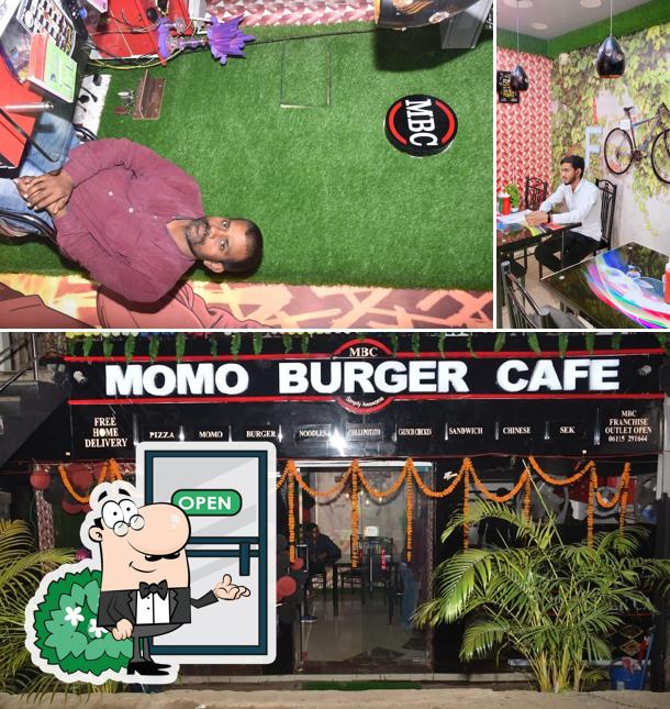 The exterior of Momo Burger Cafe (MBC)