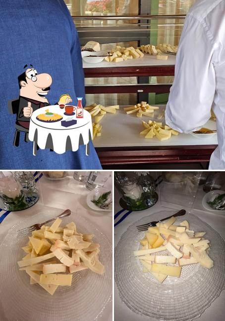 Piatto di formaggi al Tenuta Olmetta