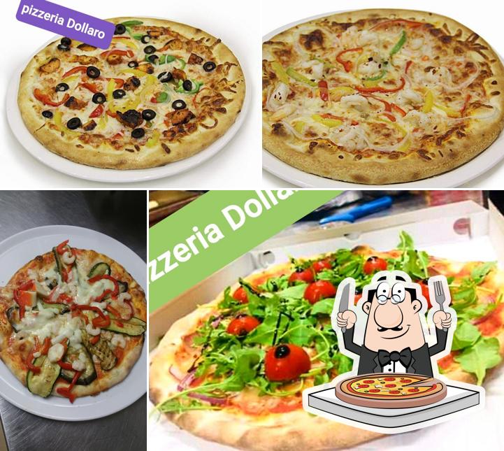A PIZZERIA IL DOLLARO, puoi ordinare una bella pizza