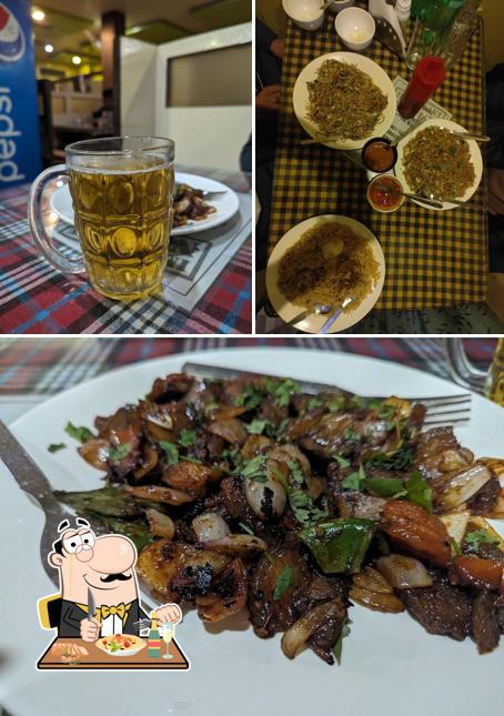 Food at Bikash Restaurant