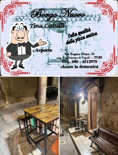 Gli interni di Borgo Nuovo
