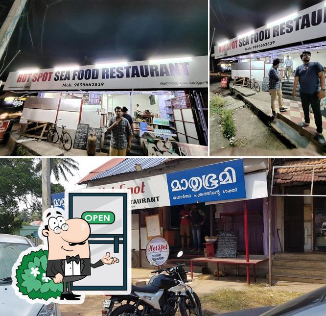 The exterior of Hot Spot Sea Food Restaurant