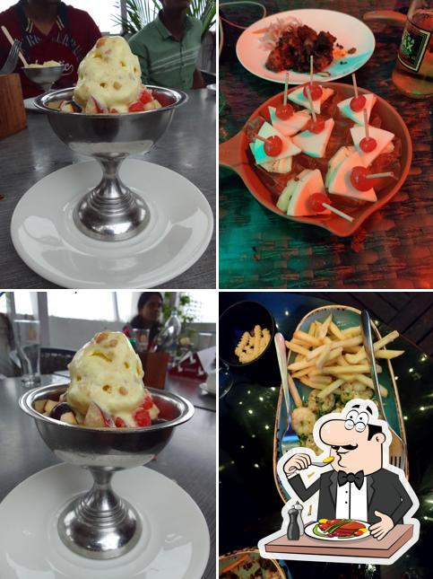 Meals at North 18 lounge