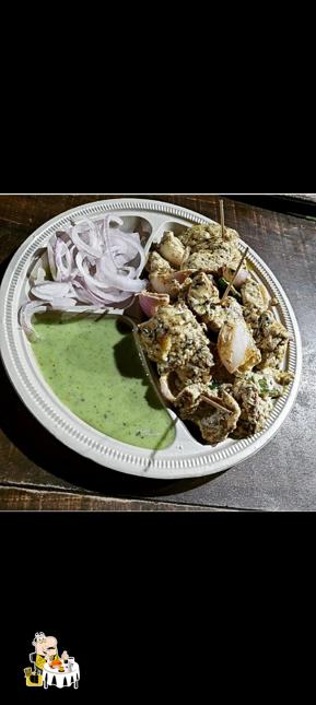 Food at Chacha Malai Chaap Wale