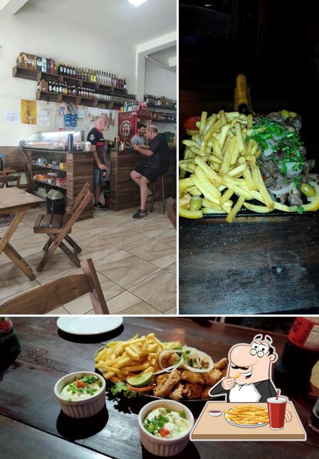 Batata frita em Primos Bar