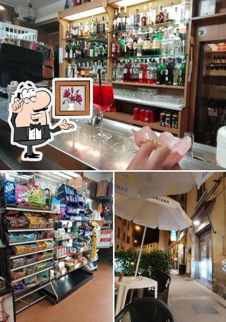 Gli interni di Buccino Bar