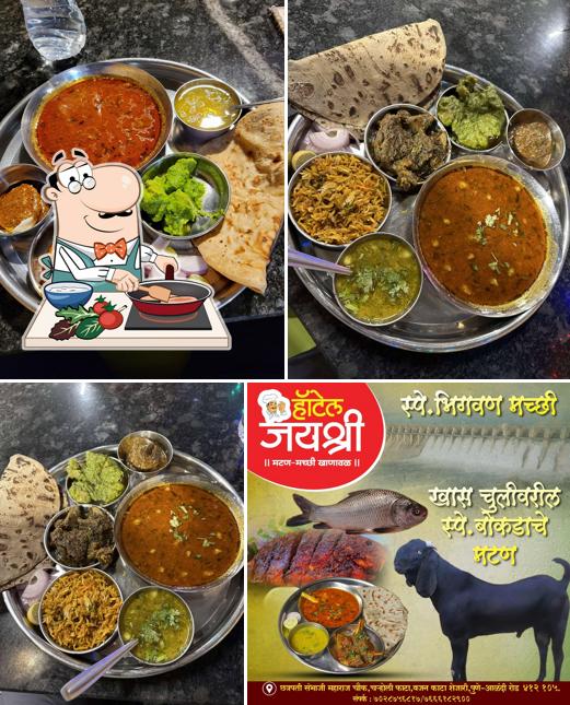 Chicken curry at Hotel Jayashri