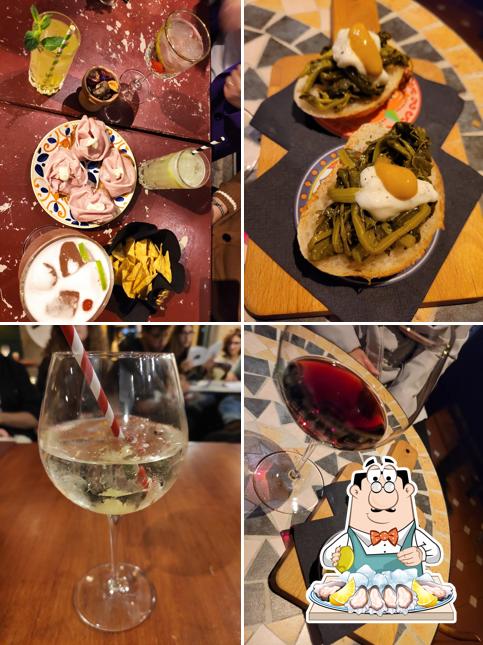 Ostriche al Il Mistico, Cocktail & Wine