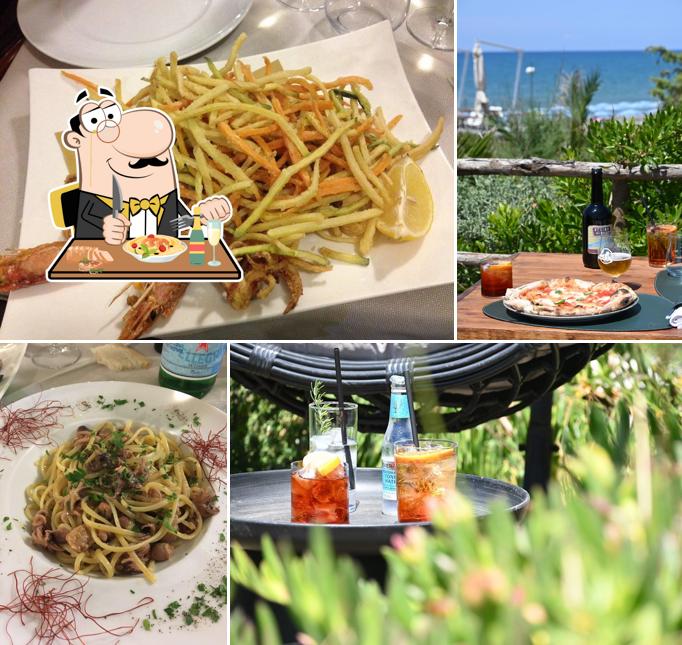 Cibo al La Zattera Garden