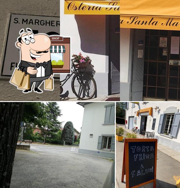Gli esterni di Osteria S. Margherita