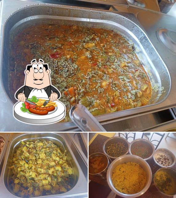 Food at SREE. BALAJI SOUTH INDIAN HOTEL