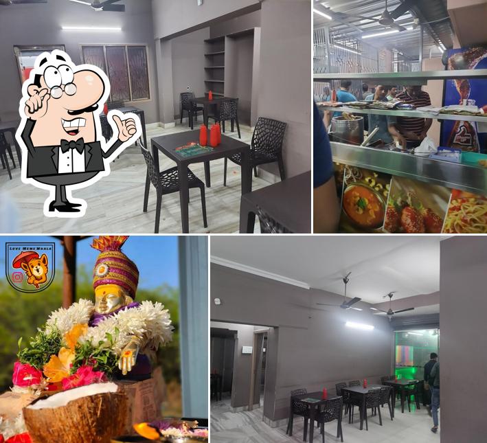 The interior of Sri Ganesh Food court