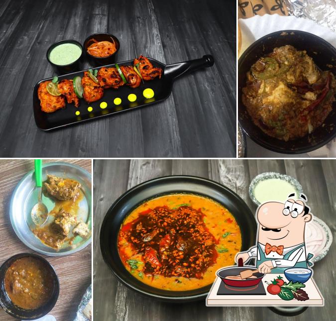 Chicken curry at The Rangla Punjab Family Restaurant