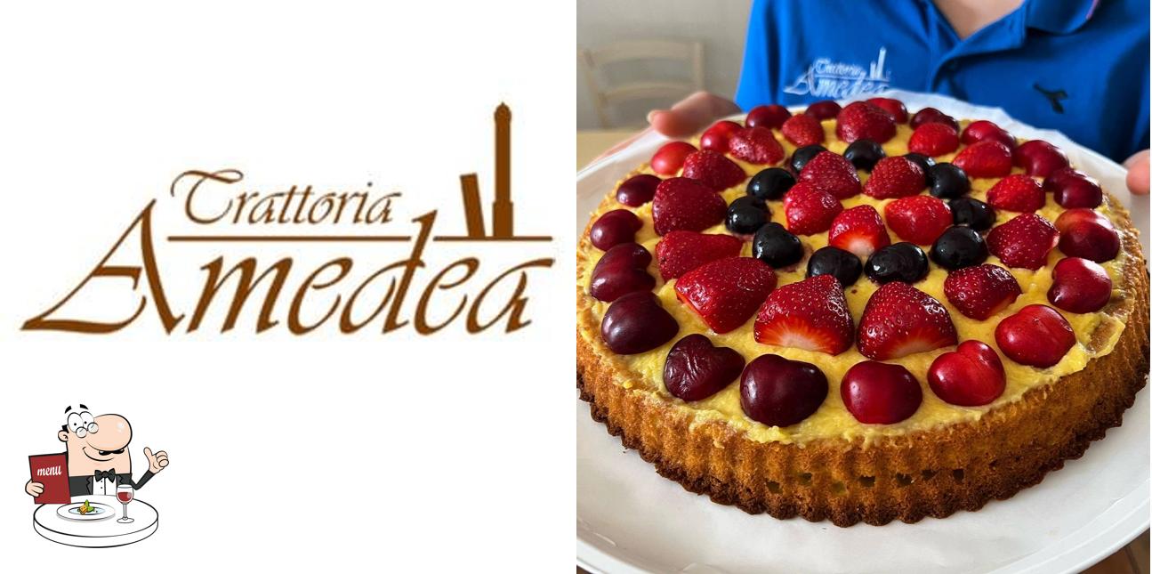 Cibo al Trattoria Amedea