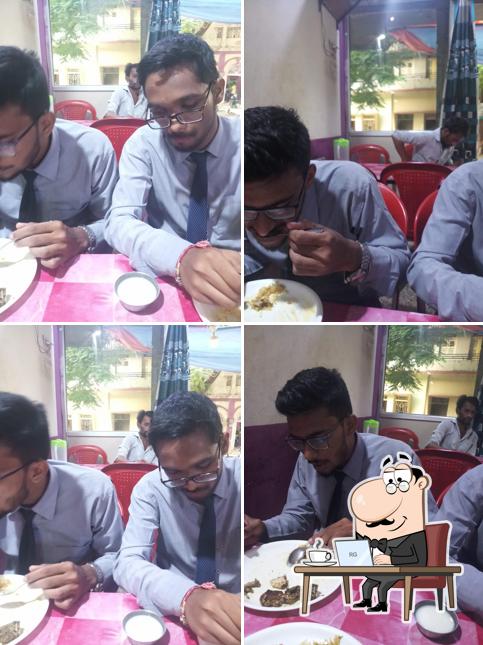 The interior of Best Biryani Center