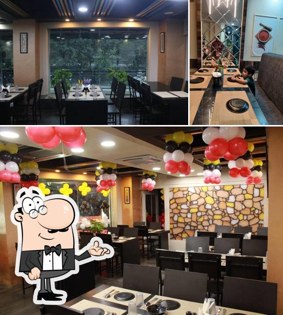 Take a look at the picture depicting interior and beverage at Hotel Zakir-Vijay Nagar