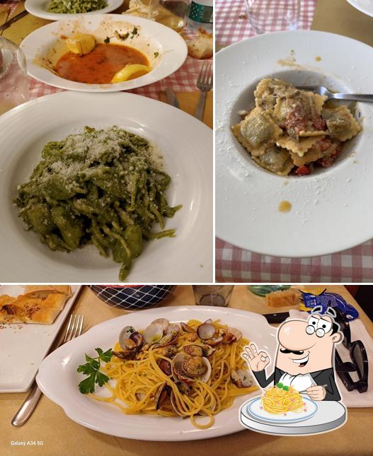 Spaghetti alla carbonara al Piccola Cucina Ligure