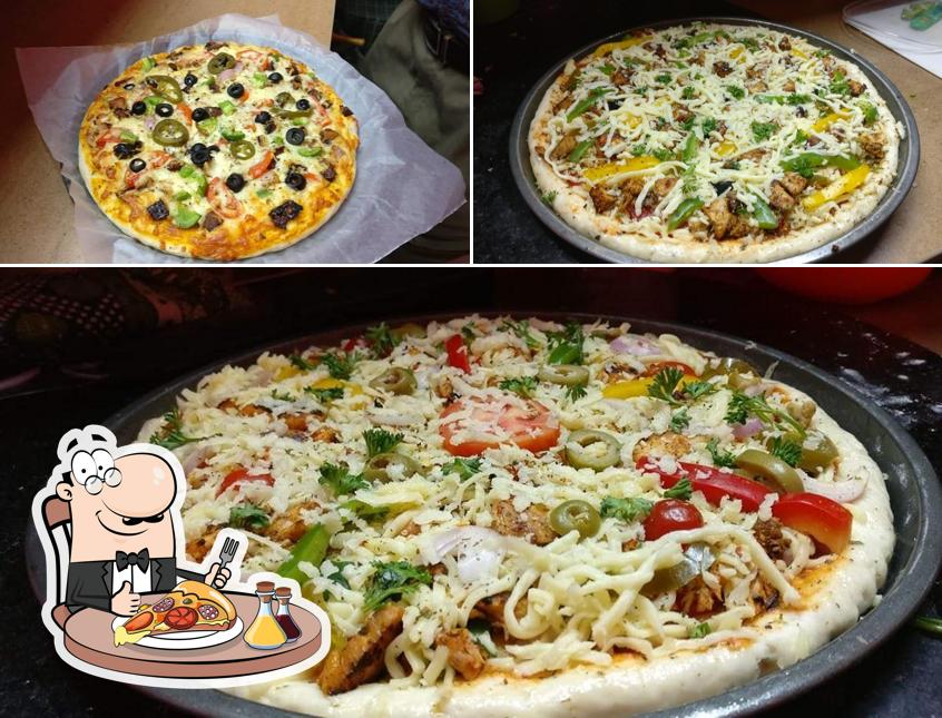 Try out different types of pizza