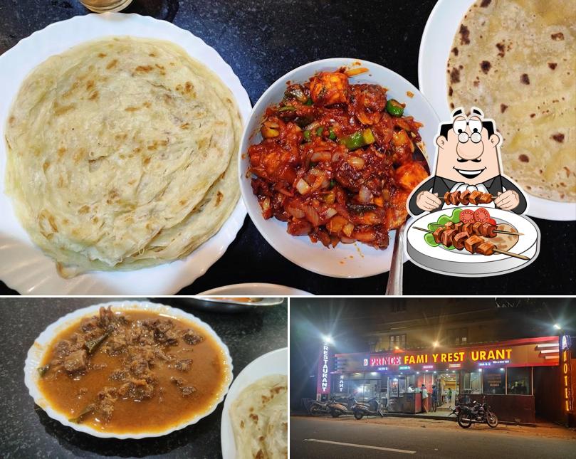 The restaurant's food and exterior