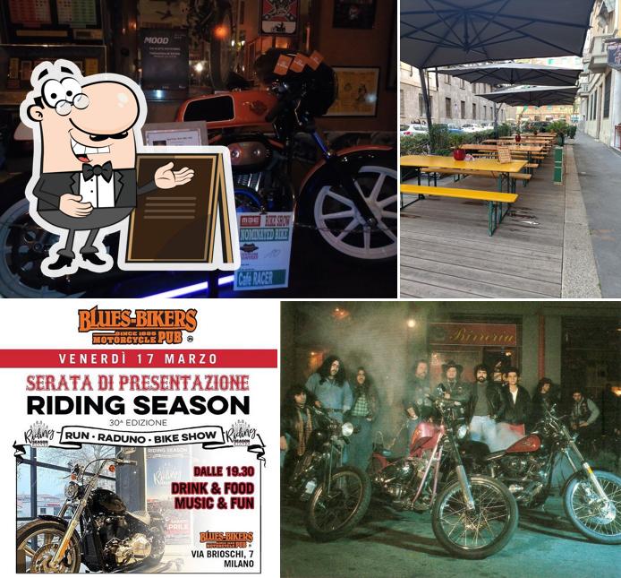Gli esterni di Blues Bikers Motorcycle Pub