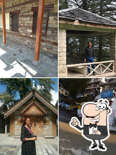 You can get some fresh air outside Hotel Sheetal