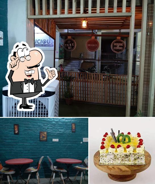 The interior of Royal Naivedyam