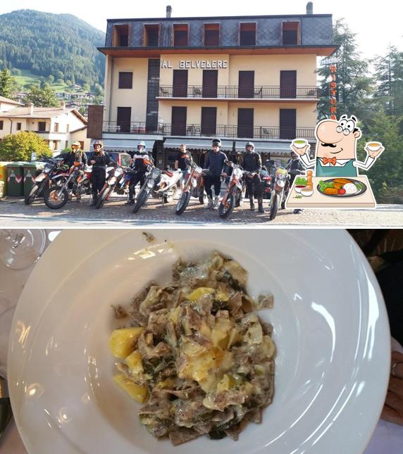 Platti al Ristorante Albergo Belvedere