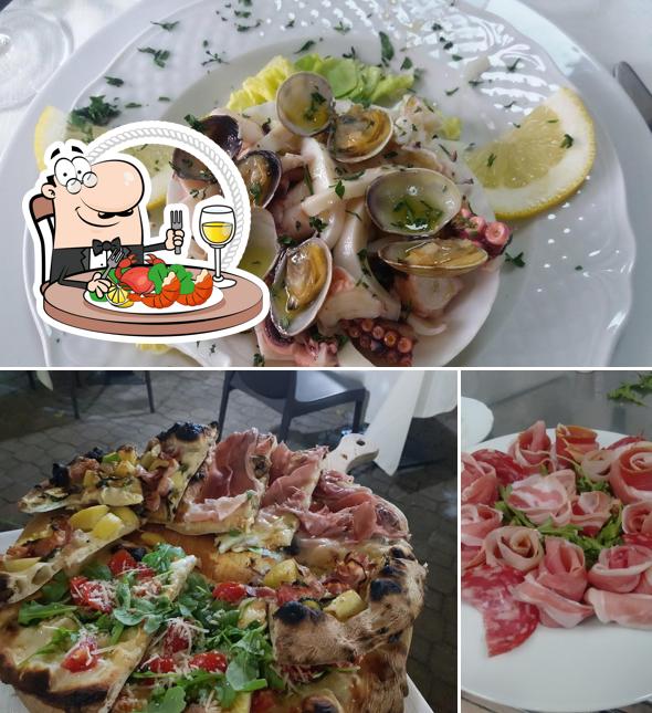 Scegli tra i vari pasti di mare offerti a Villa Dei Principi