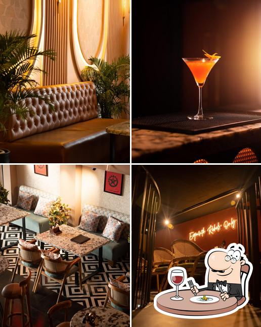 Among different things one can find food and interior at Aanarchy