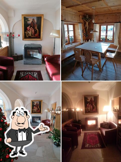 Gli interni di Gasthof Dasser