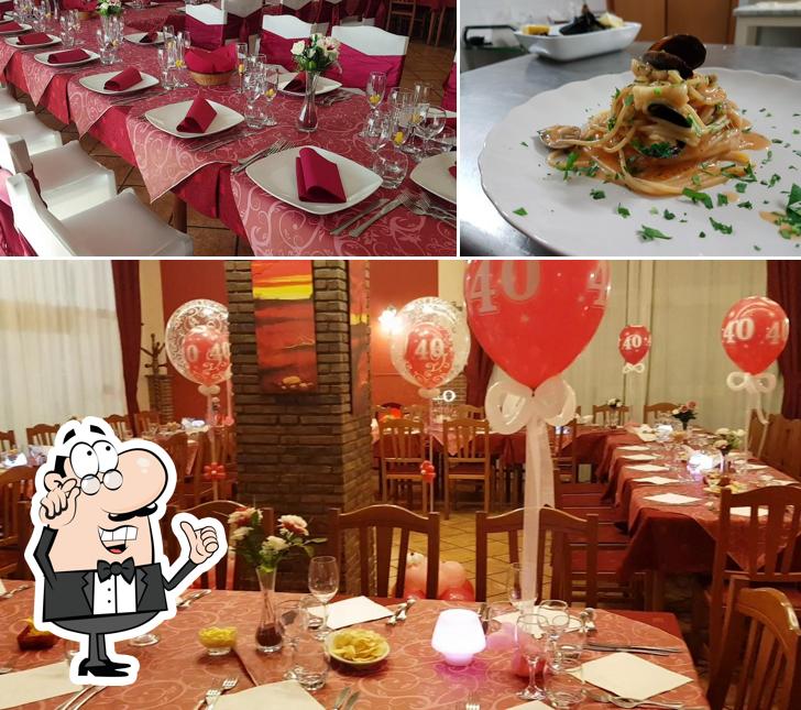 Gli interni di Il Capriccio Ristorante Pizzeria