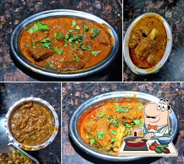 Chicken curry at Junaidi Hotel