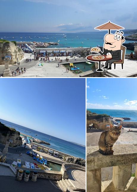Puoi goderti l'aria fresca da seduto all'esterno di Mirò Lounge Bar