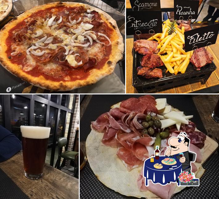 Sashimi al Paradise Pizza Grill & Beers