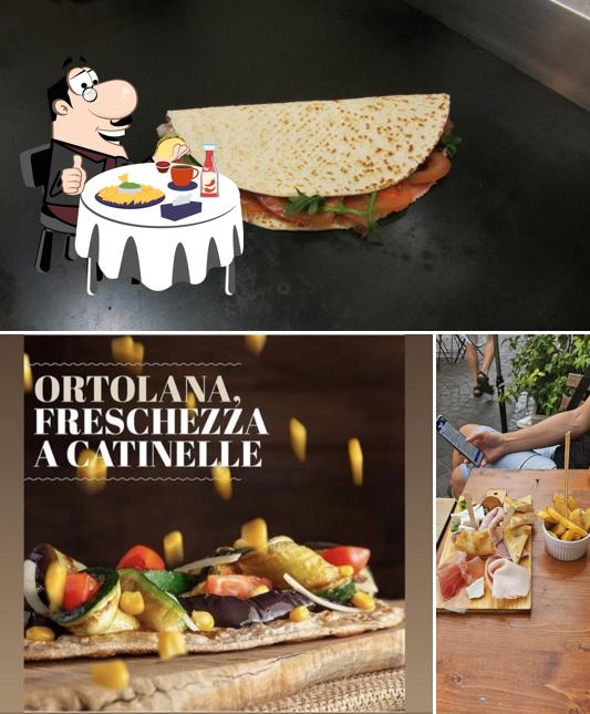 Piatto di formaggi al Piadina Piu'