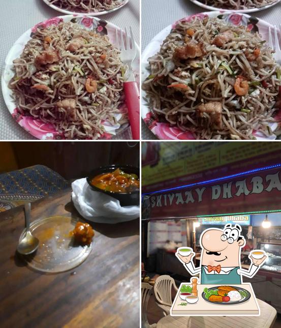 The picture of Shivaay dhaba’s food and interior