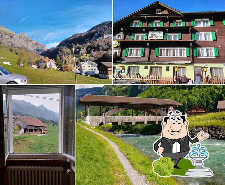 Guarda gli esterni di Hotel Alpenblick