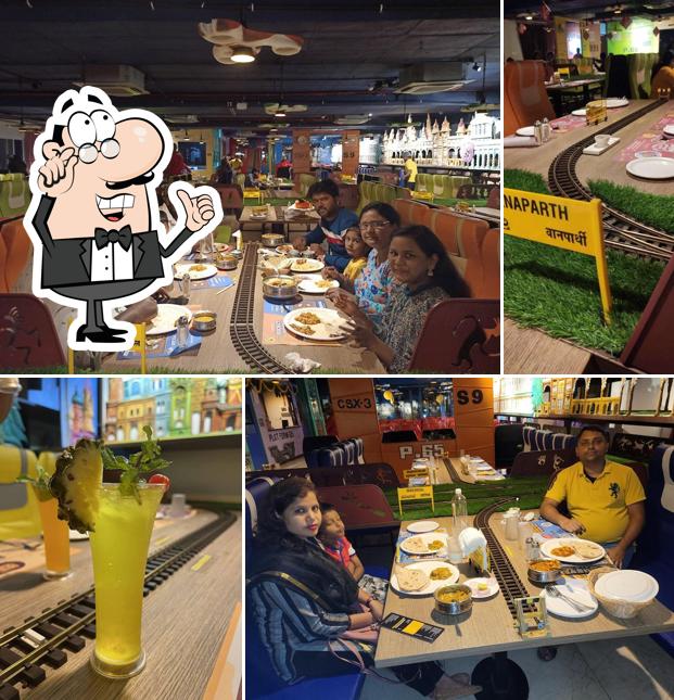 Check out how Platform 65 The Train Restaurant - Dilsukhnagar looks inside