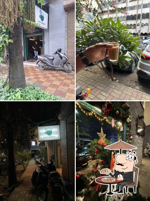 Check out how Cafe Herald looks outside