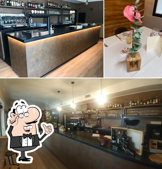 Dai un'occhiata agli interni di Da Rocco trattoria e vineria