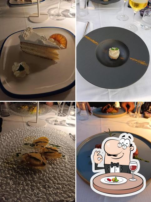 Cibo al Ristorante Villa Sirena