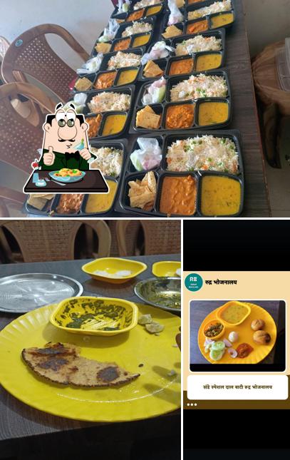 Among different things one can find food and interior at Rudra Bhojnalay