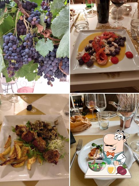 Insalata di barbabietole al Schola Sarmenti