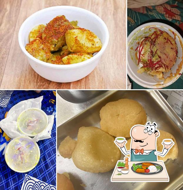 Food at Tasty Chaat Corner
