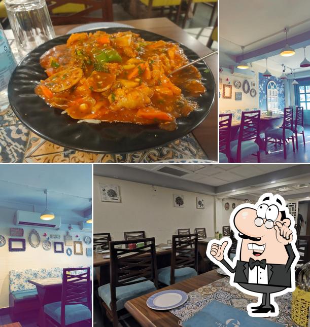 The interior of Wok n More