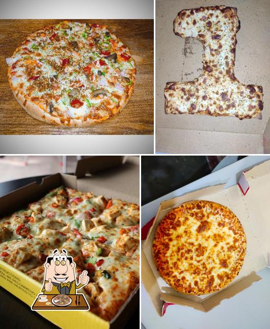 Try out different types of pizza