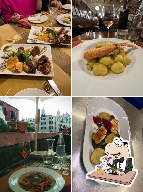 Platti al Osteria Da Codroma