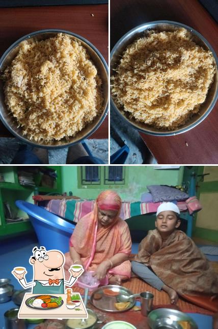 Check out the photo showing food and interior at A R VELLORE BRIYANI